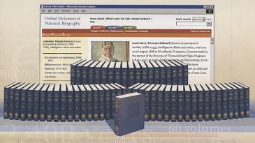 「Oxford dictionary of national biography」全体画像