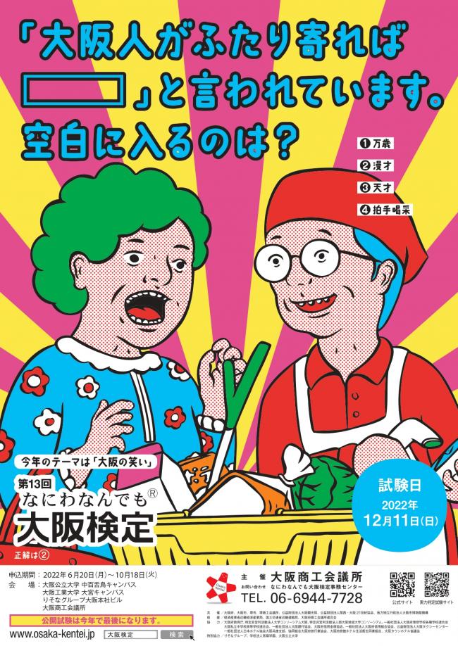 大阪検定ポスター