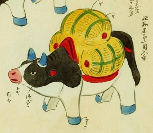 年賀切手になったおもちゃ絵 | 大阪府立図書館