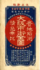 実地踏測 大阪市街全図