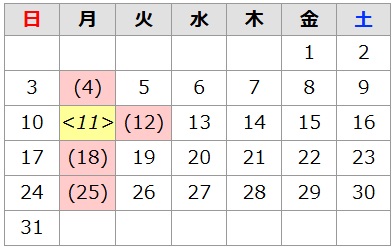 2025年8月の休館日は4日、12日、18日、25日です。11日は祝日開館日で開館時間は午前9時から午後5時までです。