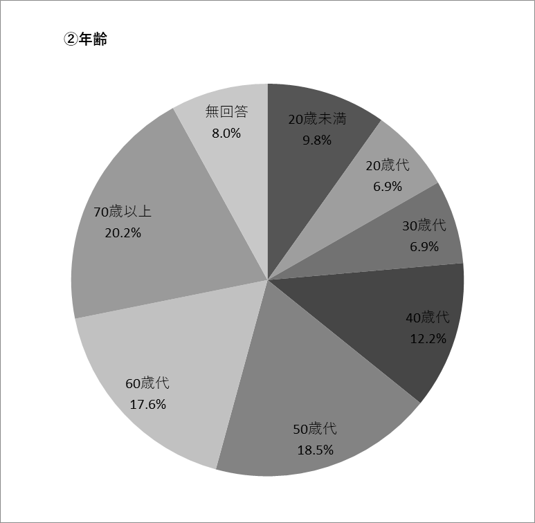 Q13（2）の円グラフ