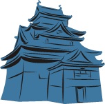お城のイラスト