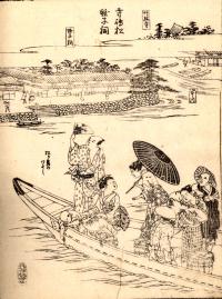 「摂津名所図絵巻三」より寺島松蛭子祠