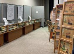 閲覧室での展示の様子