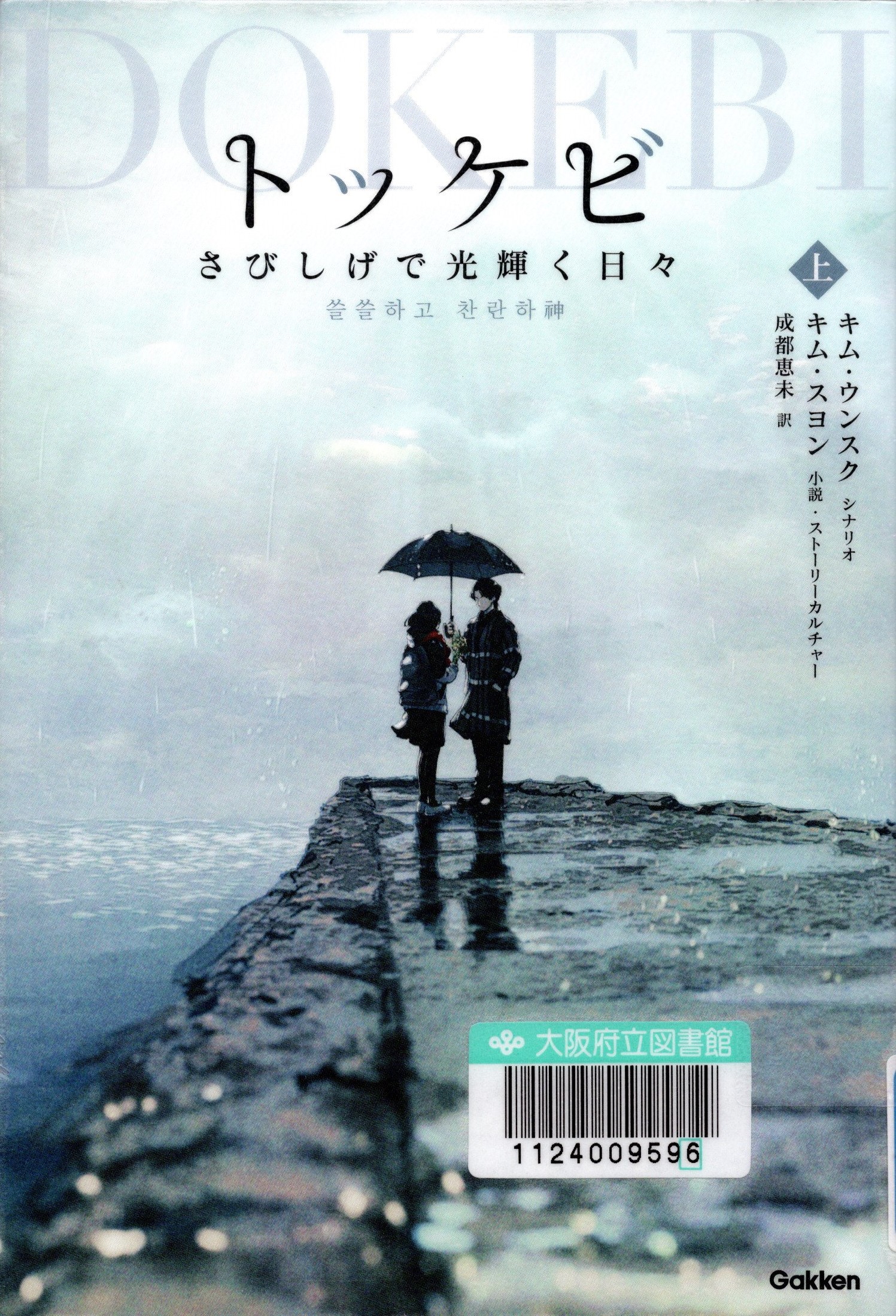 『トッケビ　上：さびしげで光輝く日々』の表紙