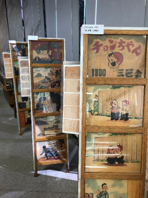 閲覧室での展示の様子