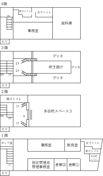 別館平面図