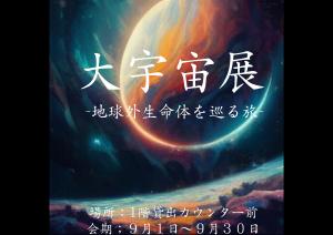 大宇宙展のポスター