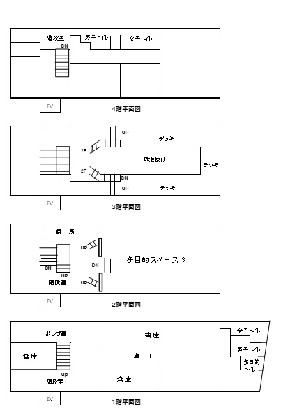 別館平面図