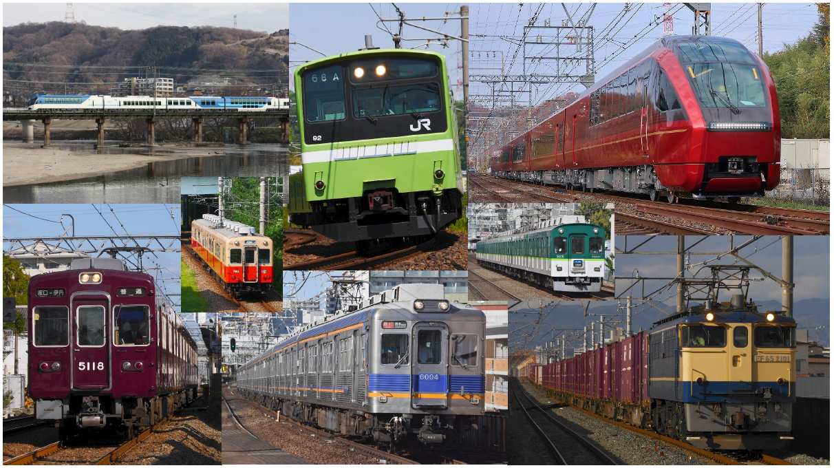 展示 大阪をめぐる鉄道車両の魅力 大阪周辺のｊｒ 私鉄車両 過去から現在まで 大阪府立図書館