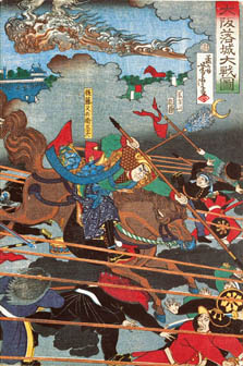 大阪落城大戦図