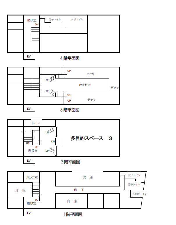 別館フロア案内図