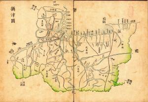 「日本帝国 郵便線路国郡全図」